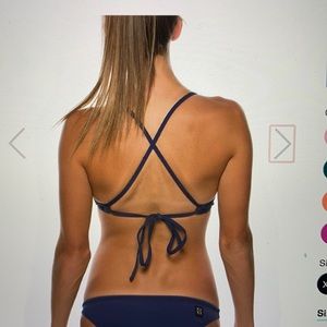Jolts Triangle Bikini Top